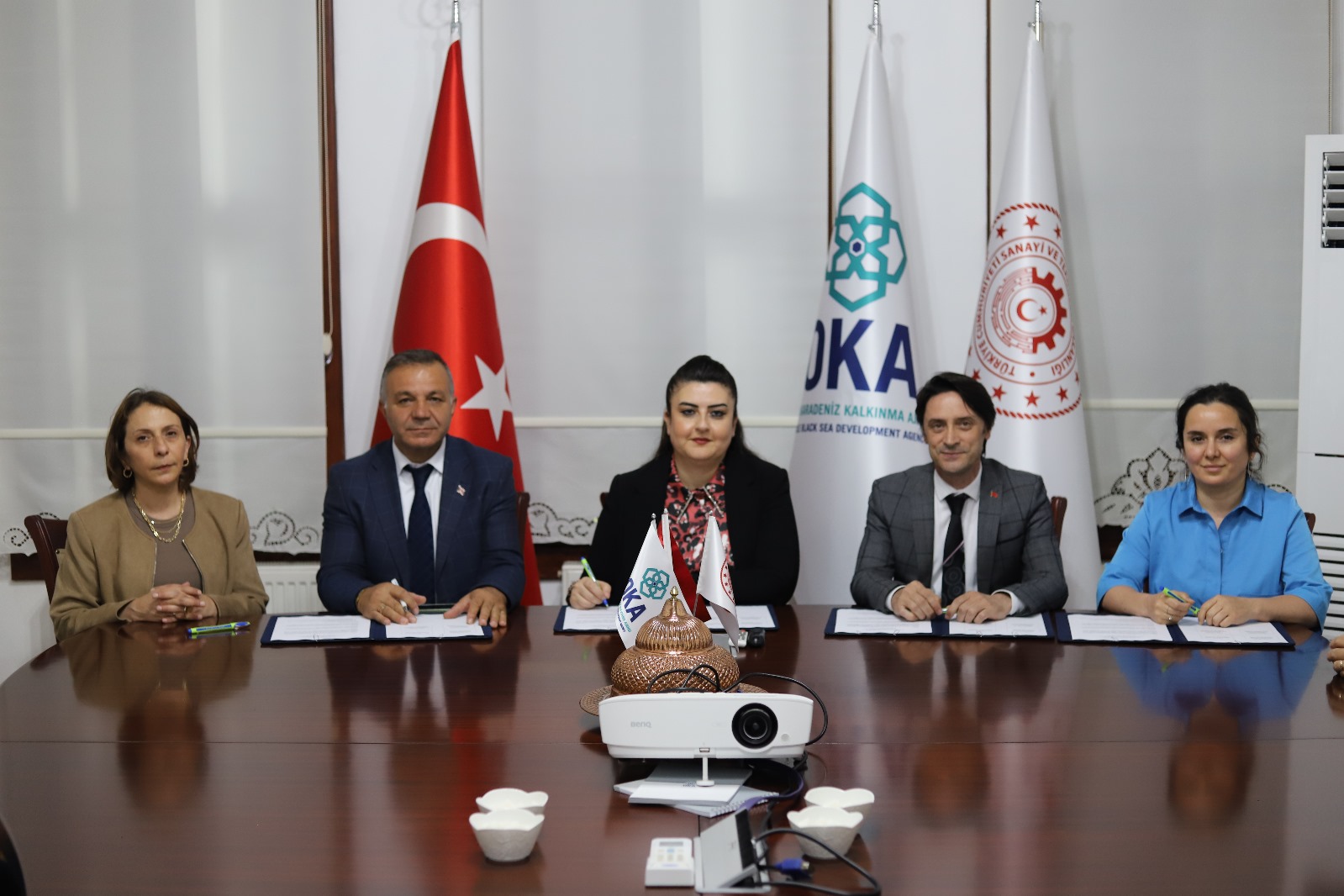 Tokat’taki kadın istihdamı iş birliğinin imza töreni